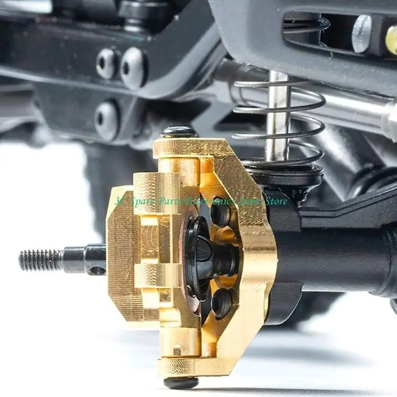 SZ Brass Diff Cover Steering Knuckle & Wheel Weights for TRX4-M 1/18 RC Crawler Car