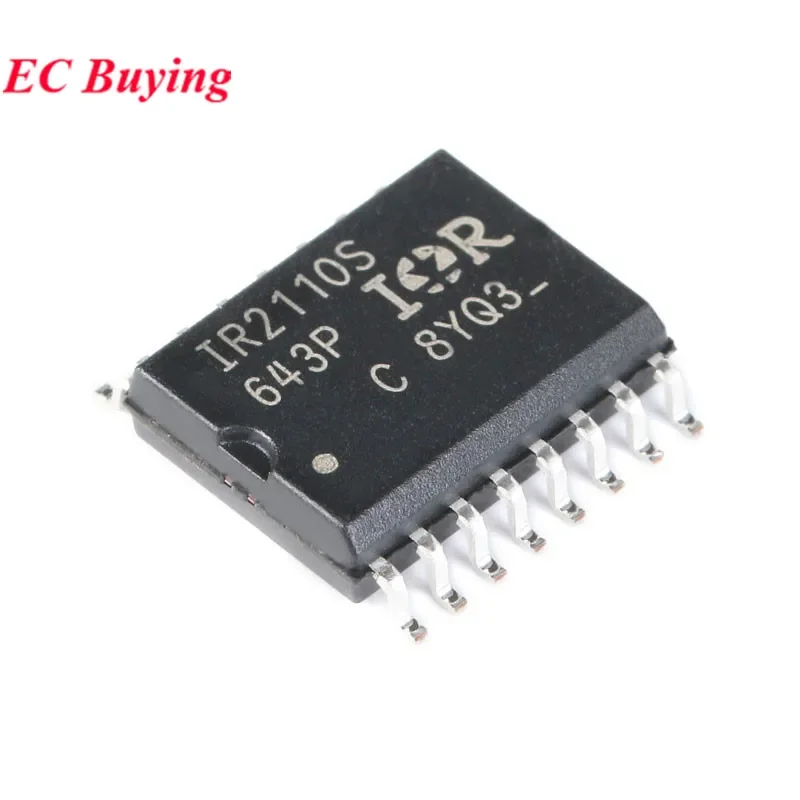 10Pcs/1pc IR2110S IR2110STRPBF IR2110 SOIC-16 500V High-Side and Low-Side Gate Driver IC Chip SMD
