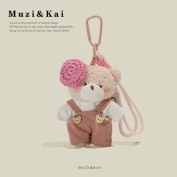 Muzikai Pendant Cartoon Plush Doll Doll Keychain Bag Accessories Birthday Gift Couple Gift Anniversary Gift