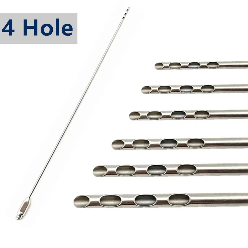 

Liposuction Cannulas Incision 3 Hole 4 Hole 5 Hole Cannula Stainless Steel Fat Harvesting Cannula Fat Transfer Needle