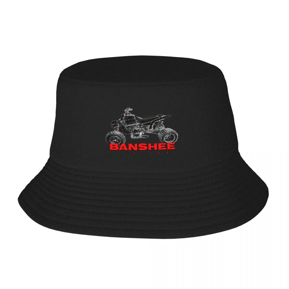 Banshee Quad ATV, Banshee Four Wheeler, Quad Bike Bucket Hat Snap Back Hat fishing hat Male Women's