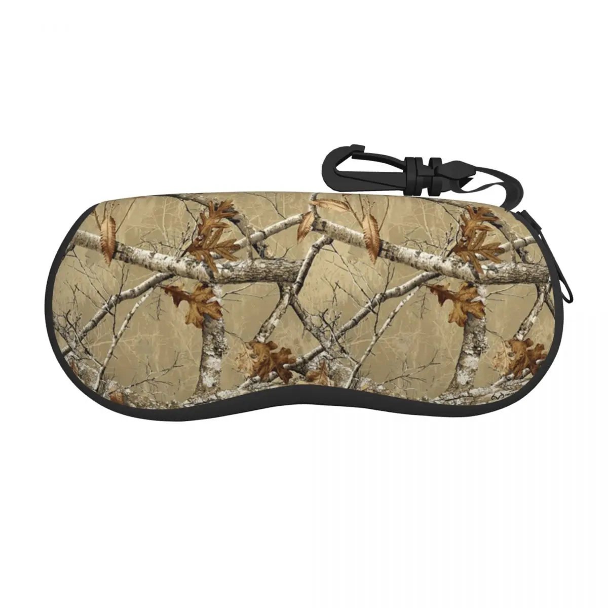 Custom Real Tree Camouflage Camo Pattern Shell Eyeglasses Protector Cases Cool Sunglass Case Glasses Bag