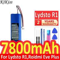 Battery 7800Mah For Xiaomi Lydsto R1 Roidmi Eve Plus Proscenic M7 Max Pro M8 U6 Lenovo LR1 Vacuum Cleaner