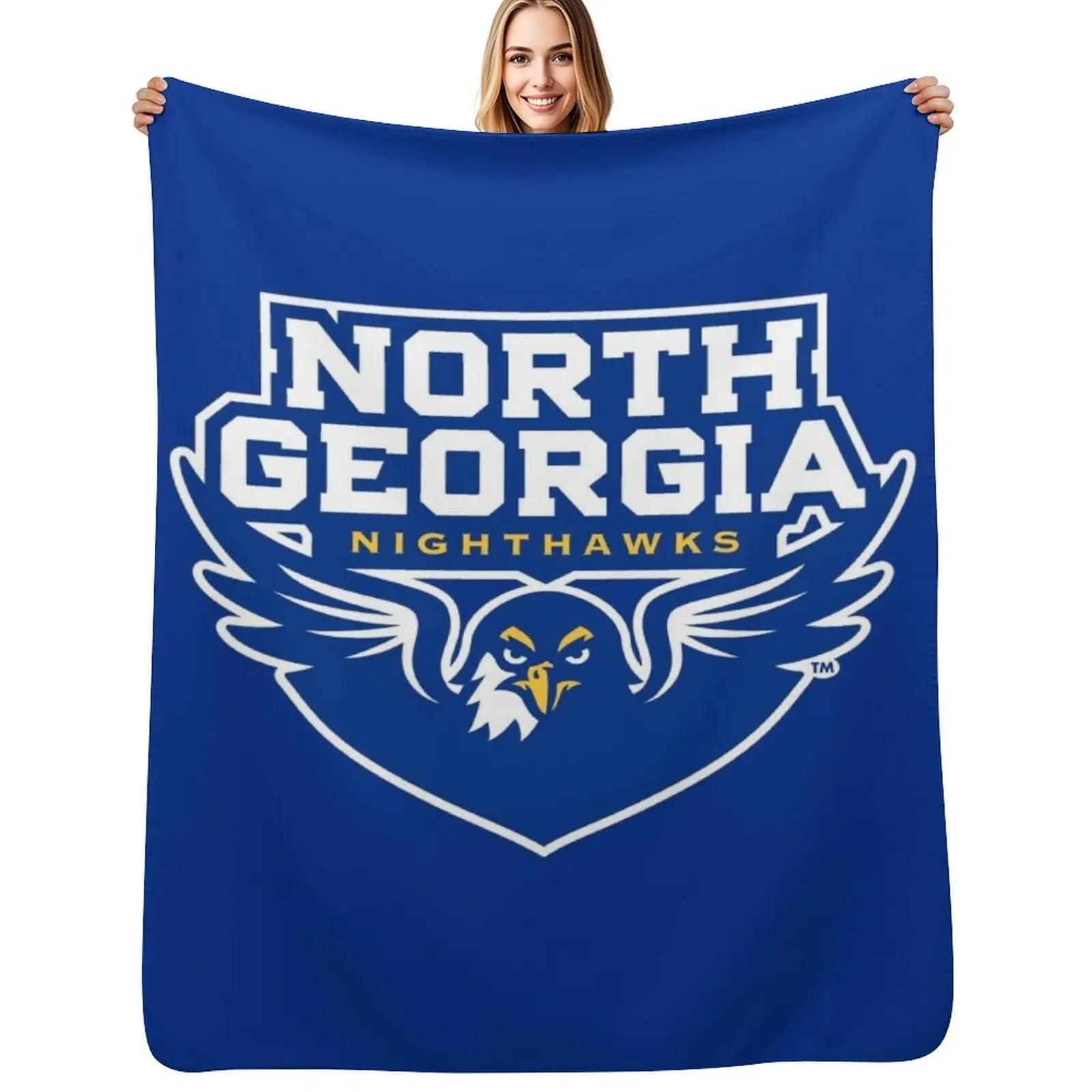 

North Georgia Nighthawks Throw Blanket Fashion Sofas Blankets Sofas Of Decoration funny gift blankets ands Blankets