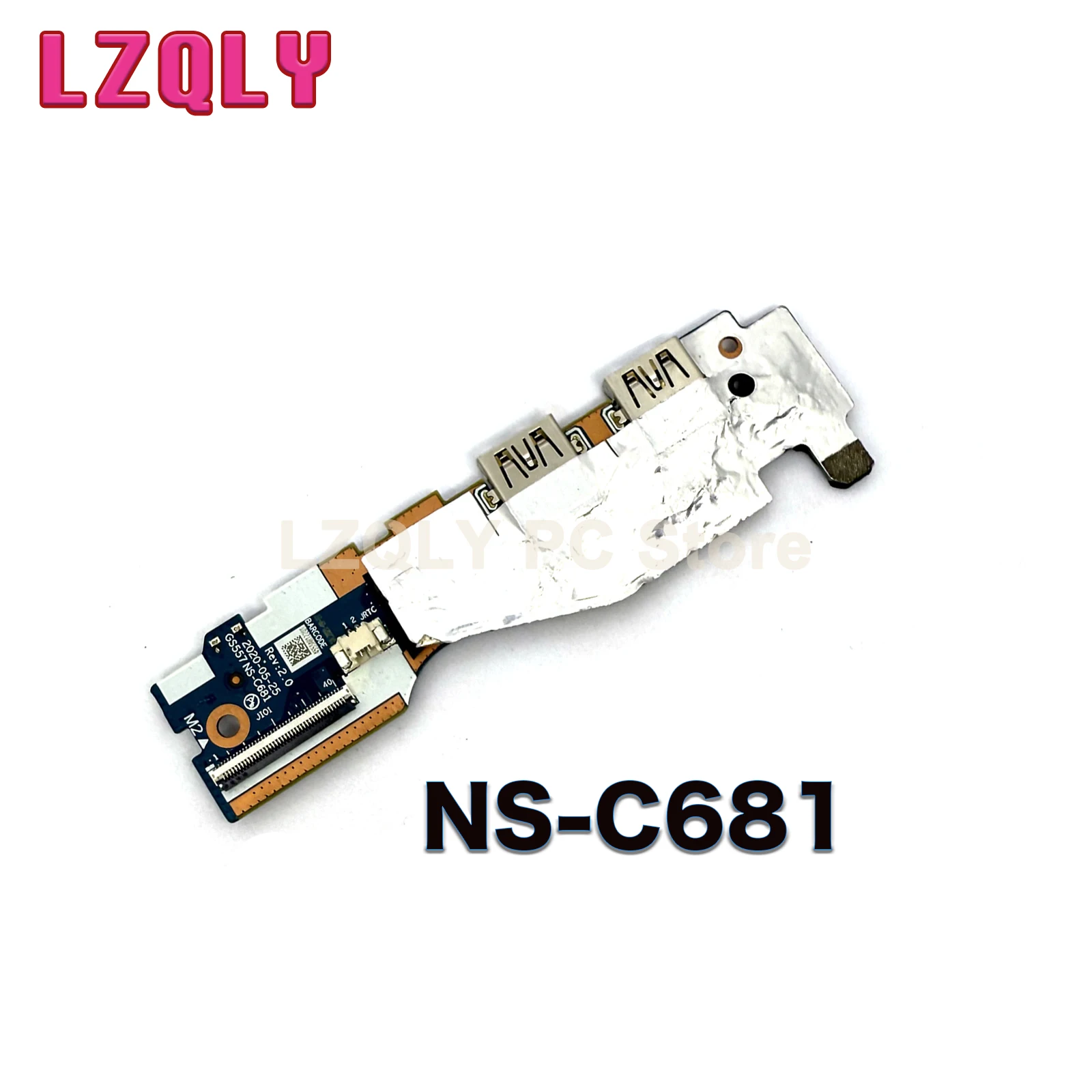 

For LENOVO ideapad 5-15IIL05 81YK NS-C681 5C50S25036 Laptop USB Board