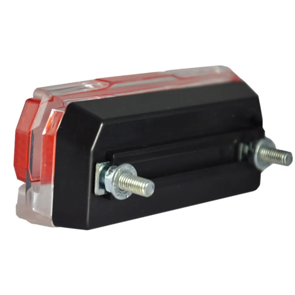 6-48V Electric Bike LED Rear Light Outdoor Night Riding TailLight Waterproof Lamp Night E-bike Safety Riding Accessories