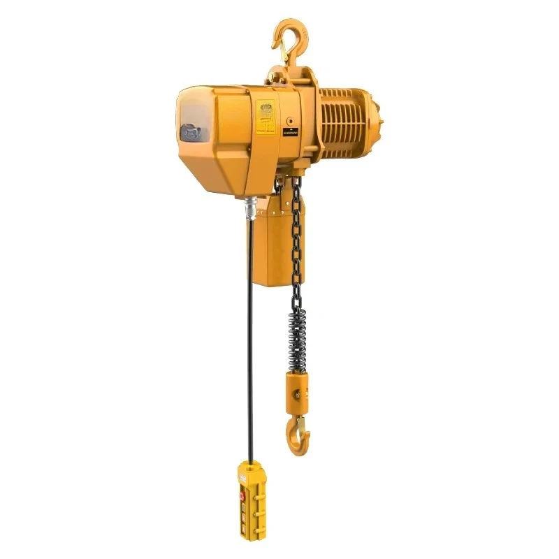 3Ton Electric Chain Hoist with Trolley 3m Lifting Height for Home Hotel New Condition