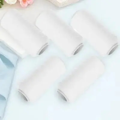 

5 Rolls Threading Thread for Facial Hair Remover Soft Cotton Hair Removal Thread Smooth Skin Radiant Finish Eyebrow Threading