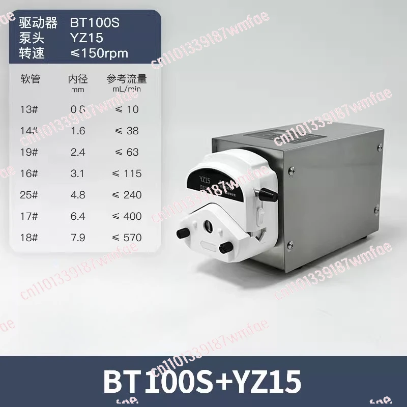 

BT100S Peristaltic Pump Laboratory Constant Flow Pump for Liquid Dosing Perfusion Cell Culture​