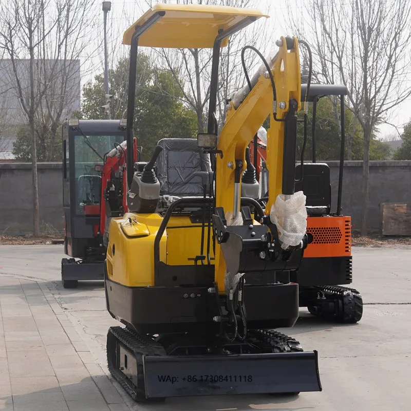 Machine Suitable for Farming Agricultural Land Preparation Ditching Irrigation Work Mini Excavator
