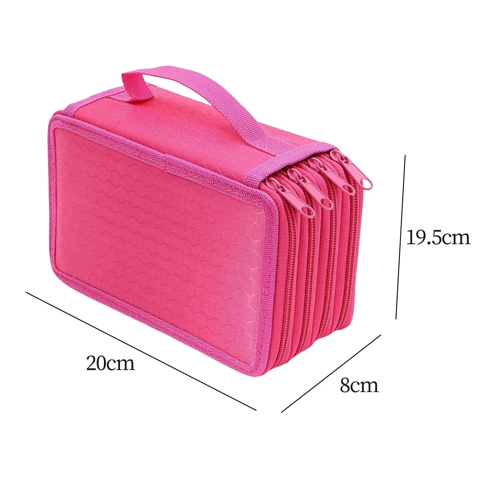 Pencil Case Pen Bag Holder Storage Multifunction Pouch for Office Supplies