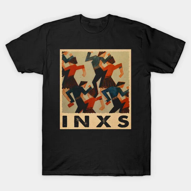 Inxs Evolution Visualizing The Band's Musical Transformation T Shirt Short Slee