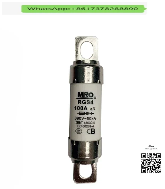 

MRO Mingrong RGS4 660GH fast fuse fuse fuse tube electronic component 100A80A63A