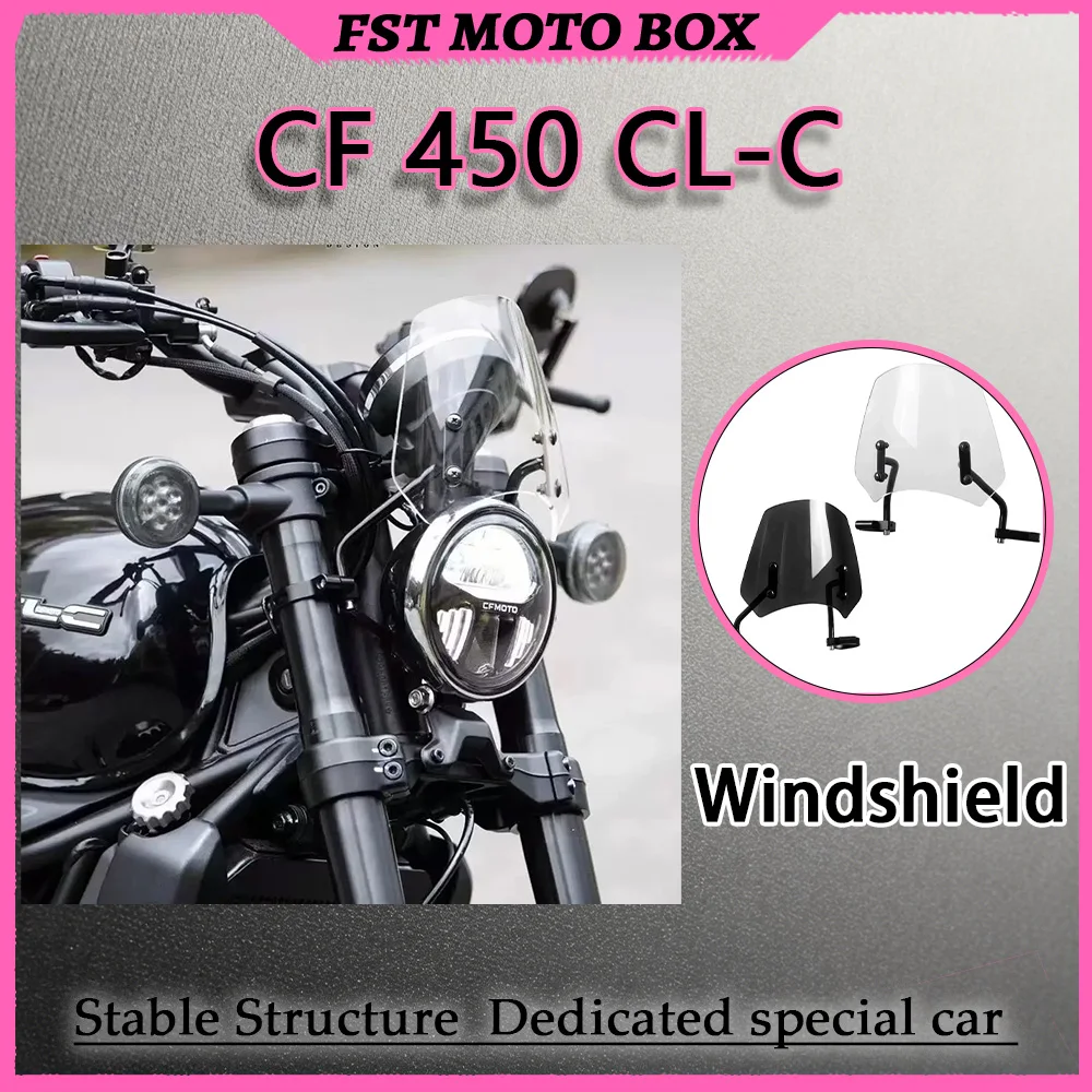 FOR 450CLC Cruiser Windshield Headlight Cowl Dash Protection Accessories Motorcycle Windscreen Cowl Cover Dash Guard for Bikes