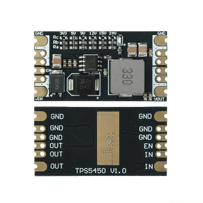Regulated Supply Board with 5.5V-36V Input 5/12/24V Output for Electronics Work