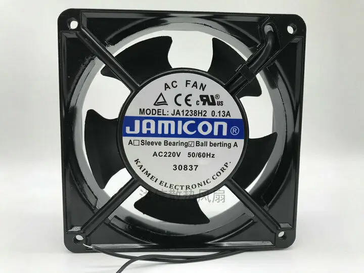 

JAMICON JA1238H2 12038 AC220V 0.13A cabinet cooling fan