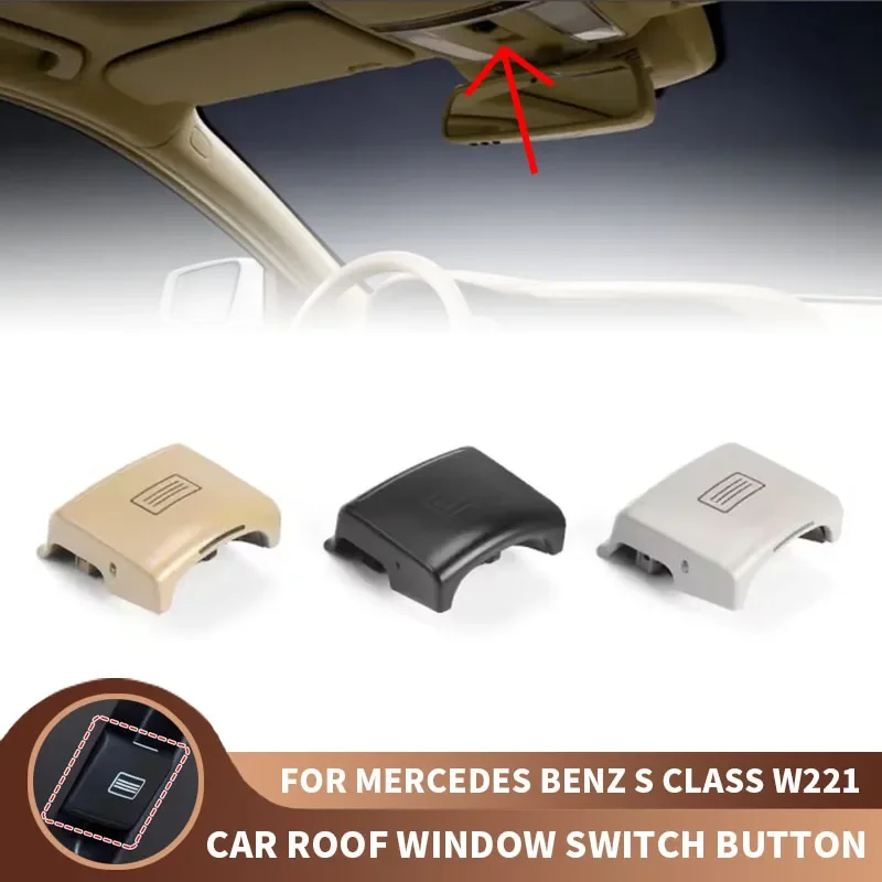 W221 Car Sunroof Wi…
