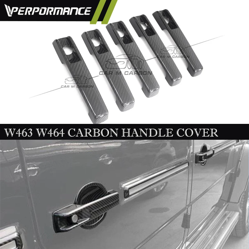 2008-2024Year W463 W463A Door Handle Cover G500 G63 G350 G550 Door Covers Carbon Fiber Handles