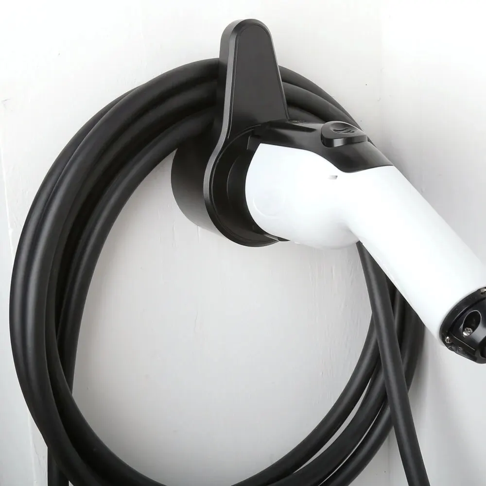 Ev Type 1 J1772 Oplader Houder Voor Elektrische Auto Oplaadkabel Connector Stopcontact Wallbox Mount Ev Oplader Stand