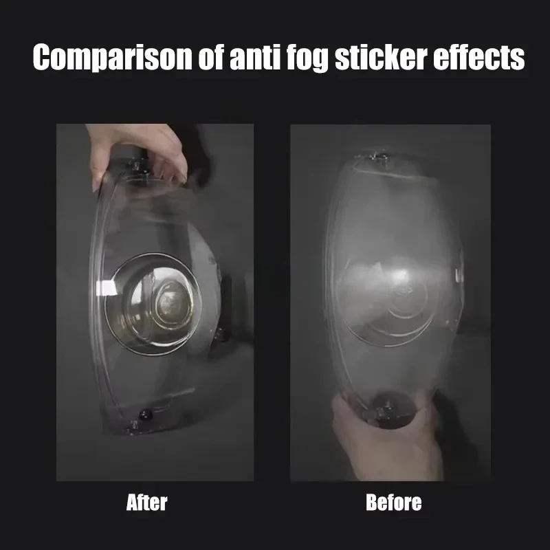 مكافحة الضباب ل LS2 FF809 Ff809 ff809 مكافحة الضباب ملصق واضح دراجة نارية خوذة قناع كامل الوجه كاسكو اكسسوارات فيلم ل ls2 ff809