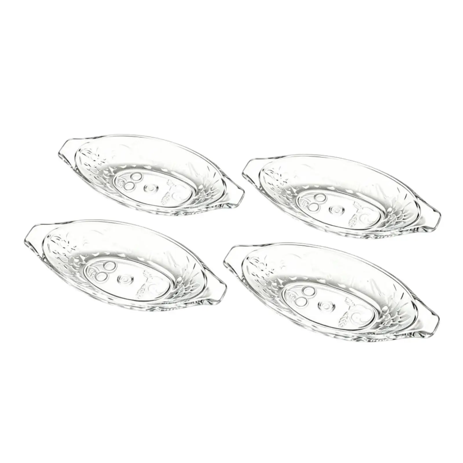 4 Pieces Banana Split Boat Reusable Tableware Long-Lasting for Parties