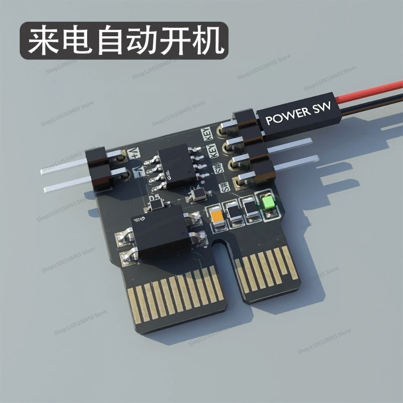 For Computer Power-on Automatic Boot Module, Desktop Call Self-starting Delay Switch, Power Failure Recovery Automatic Start