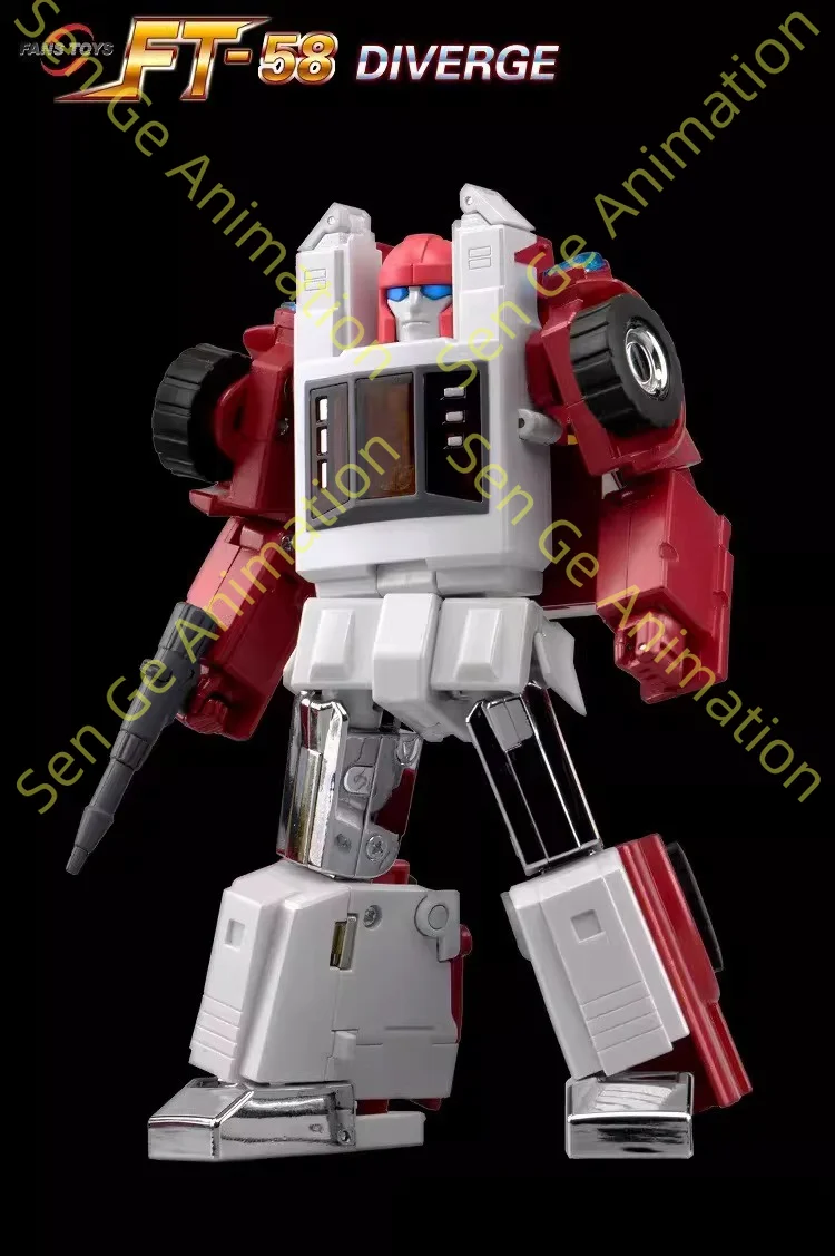 【24-часовая доставка】Трансформируемые игрушки FansToys FT-58 FT58 Swerve MP Ratio G1 Мультяшный подарок Соберите экшн-фигурку для хобби 【24-часовая доставка】Трансформируемые игрушки FansToys FT-58 FT58 Swerve MP Ratio G1 Мультяшный подарок Соберите экшн-фигурку для хобби