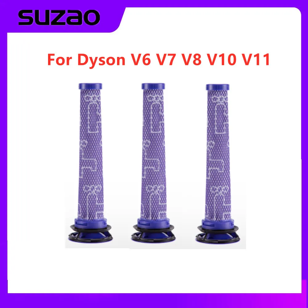 For Dyson V6 V7 V8 V10 V11 Pre Post Filter Element Clean Household Vacuum Cleaner Filters Spare Parts Accessories