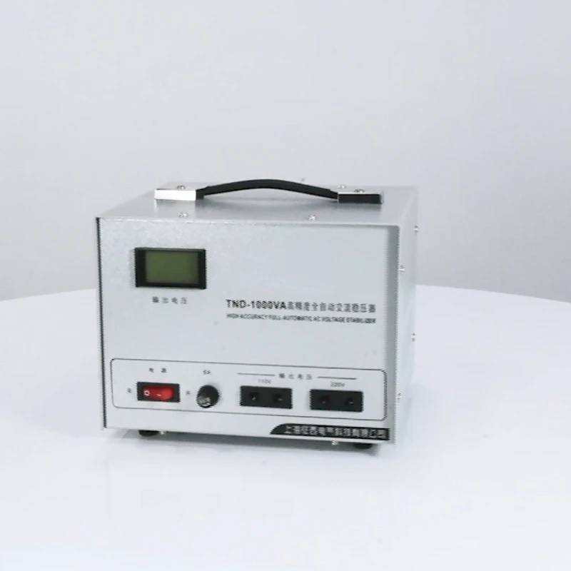 TND-1KVA single phase 1KW 220V SVC AC intelligence automatic servo Voltage stabilizer Regulator