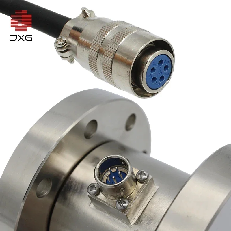 0-200n Non-continuous Flange Type Torque Sensor Double Flange Static Torque Transducers With Aviation Plug 20Nm 200Nm 2000Nm