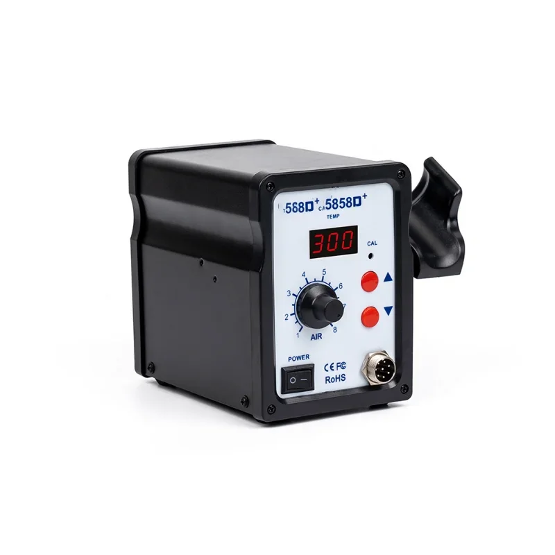 110V/220V 858D+ Hot Air SMD Rework Station Heat Gun SMT Solder Soldering Iron Welding Repair