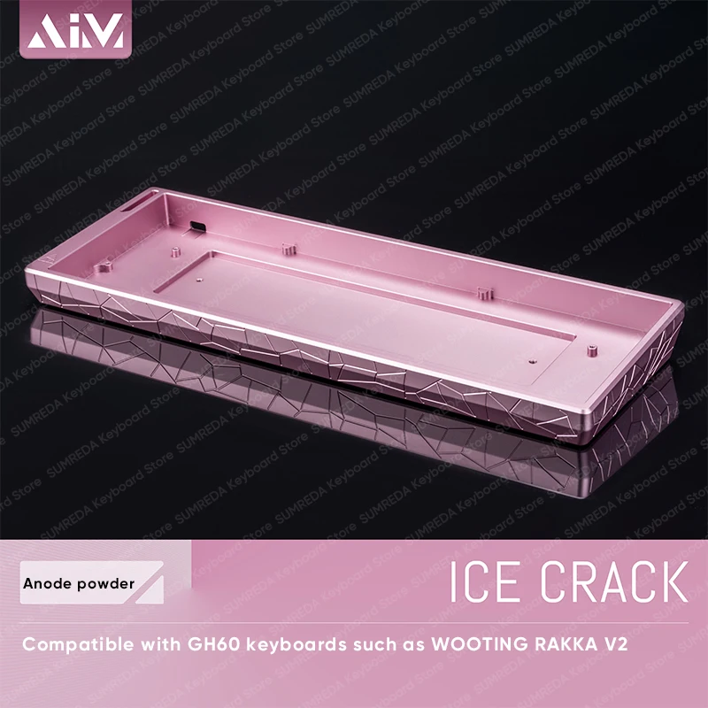 AIM60 Wooting 60HE V2 GH60 アルミ製キーボードケースシェル 60