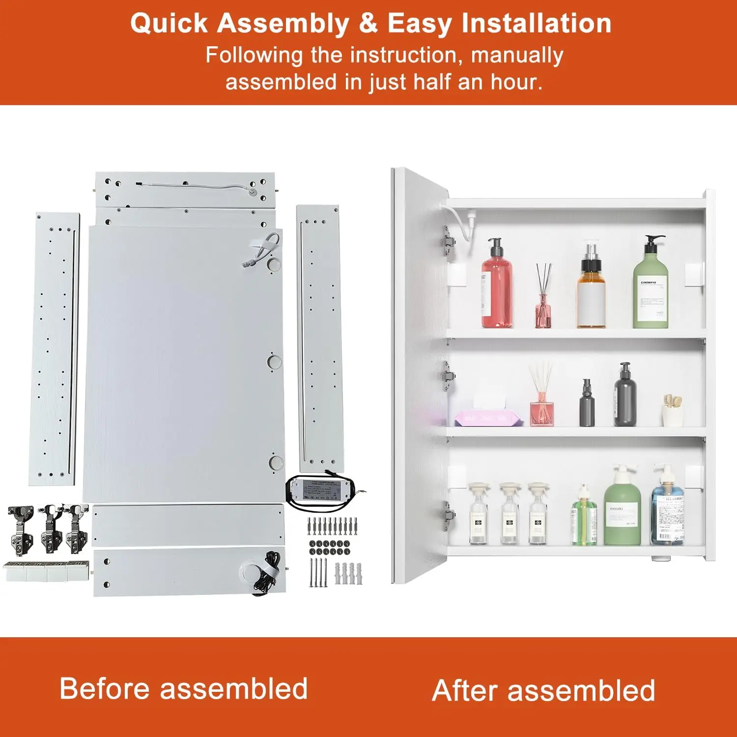 Mesa de computador de escritório de nível comercial SHW de 55 polegadas, cereja