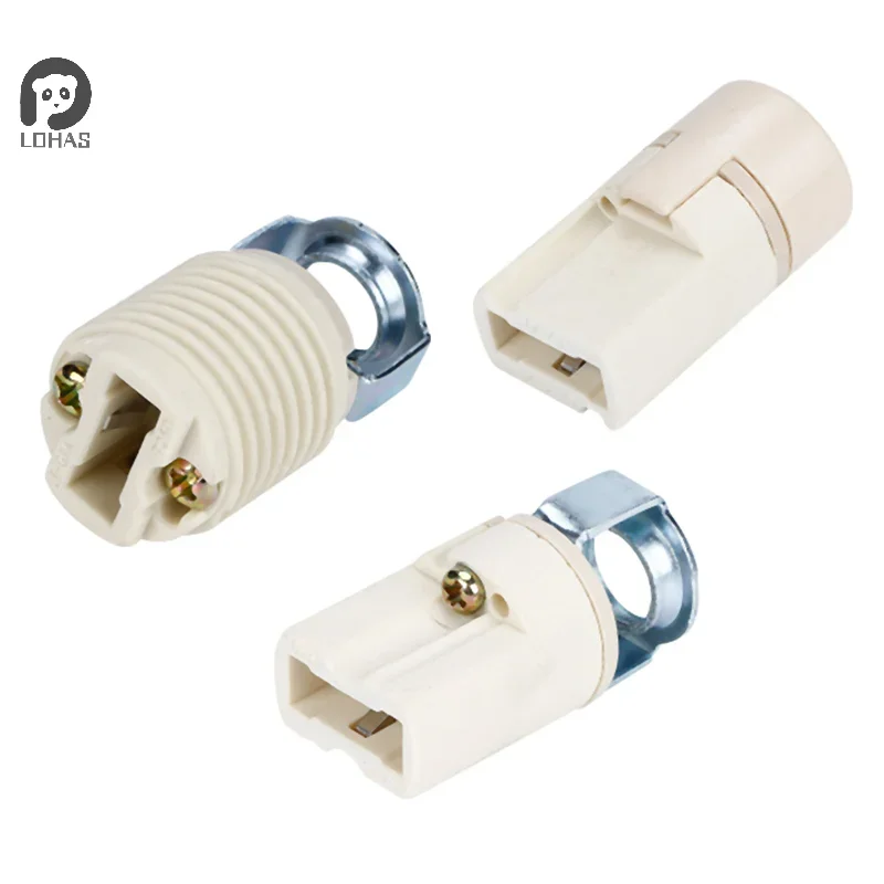 

G9 Screw DIY Light Ceramic Lamp Holder Household Table Floor LED Bulb Base For Lighting Accessory Head Convert Socket