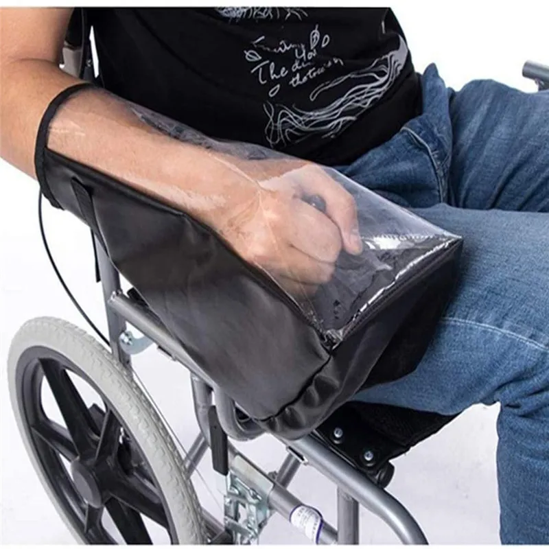 

Wheelchair Control Panel Protective Cover Disabled Electric Wheelchair Transparent Waterproof Control Lever Protective Cover