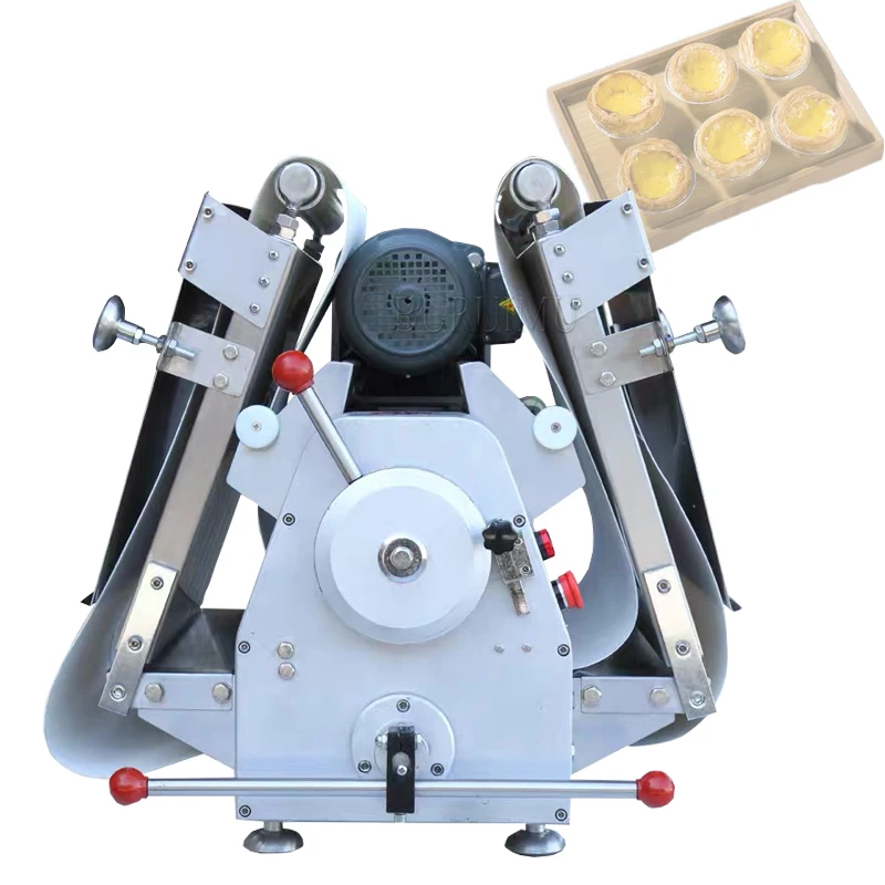 

Electric Bread Pastry Dough Shortening Machine Roller Press Sheeter Machine