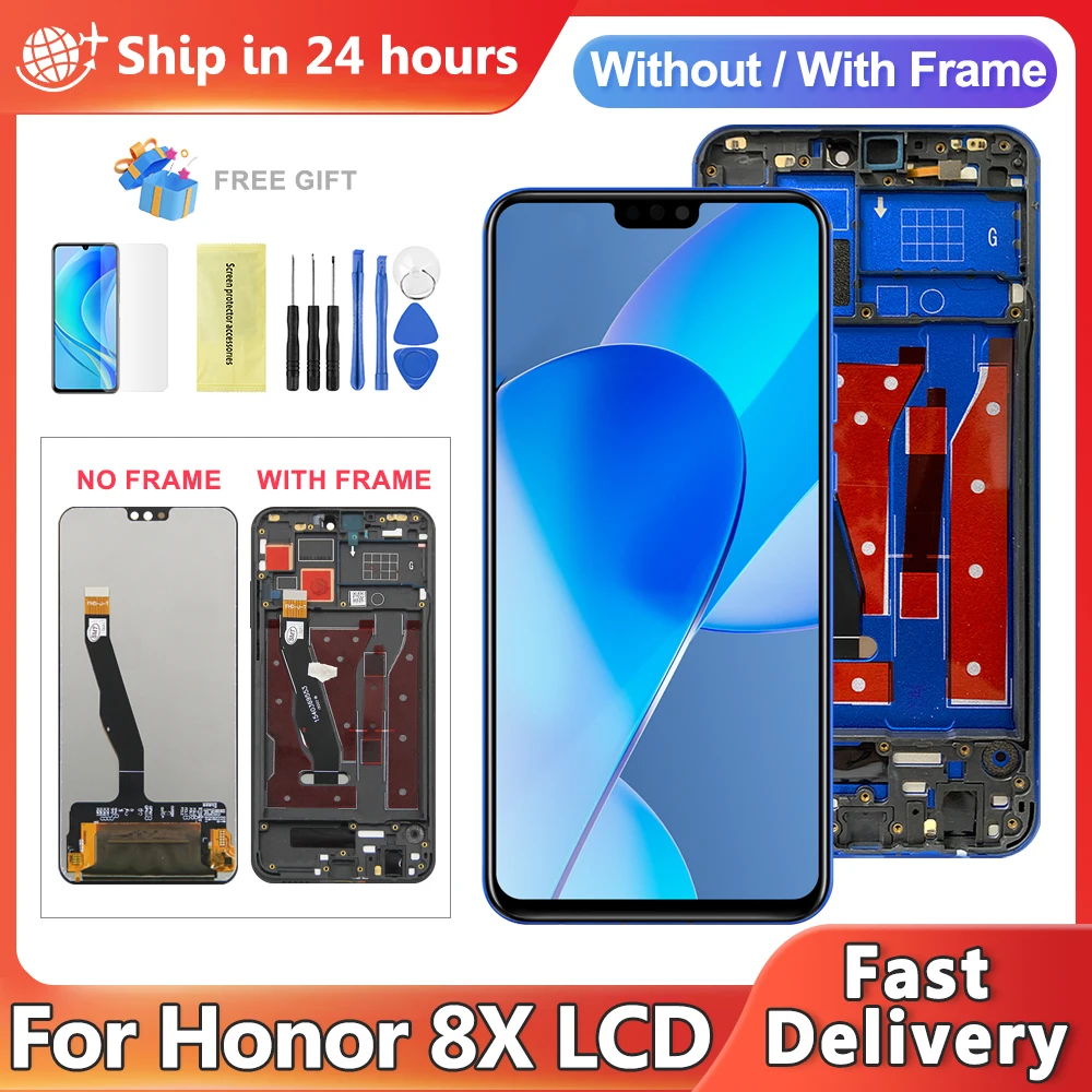 6.5'' LCD For honor 8X LCD Display Touch Screen Digitizer assembly replacement JSN-L22 L42 L11 L21 L23 AL00 TL00 AL00a DIsplay