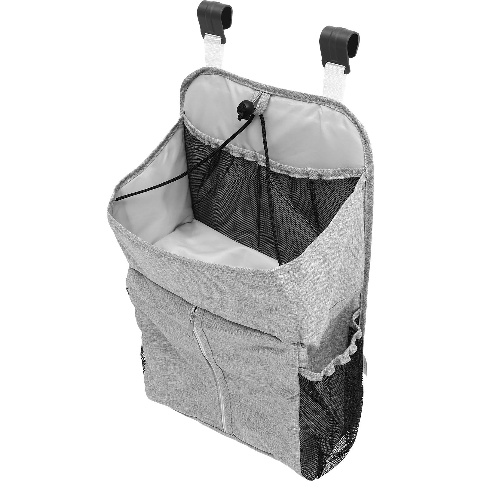 

Diaper Bag Cradle Hanging Pouch Baby Bed Organizer Linen Material Durable Storage Newborn Bedroom Office Dormitory Camping