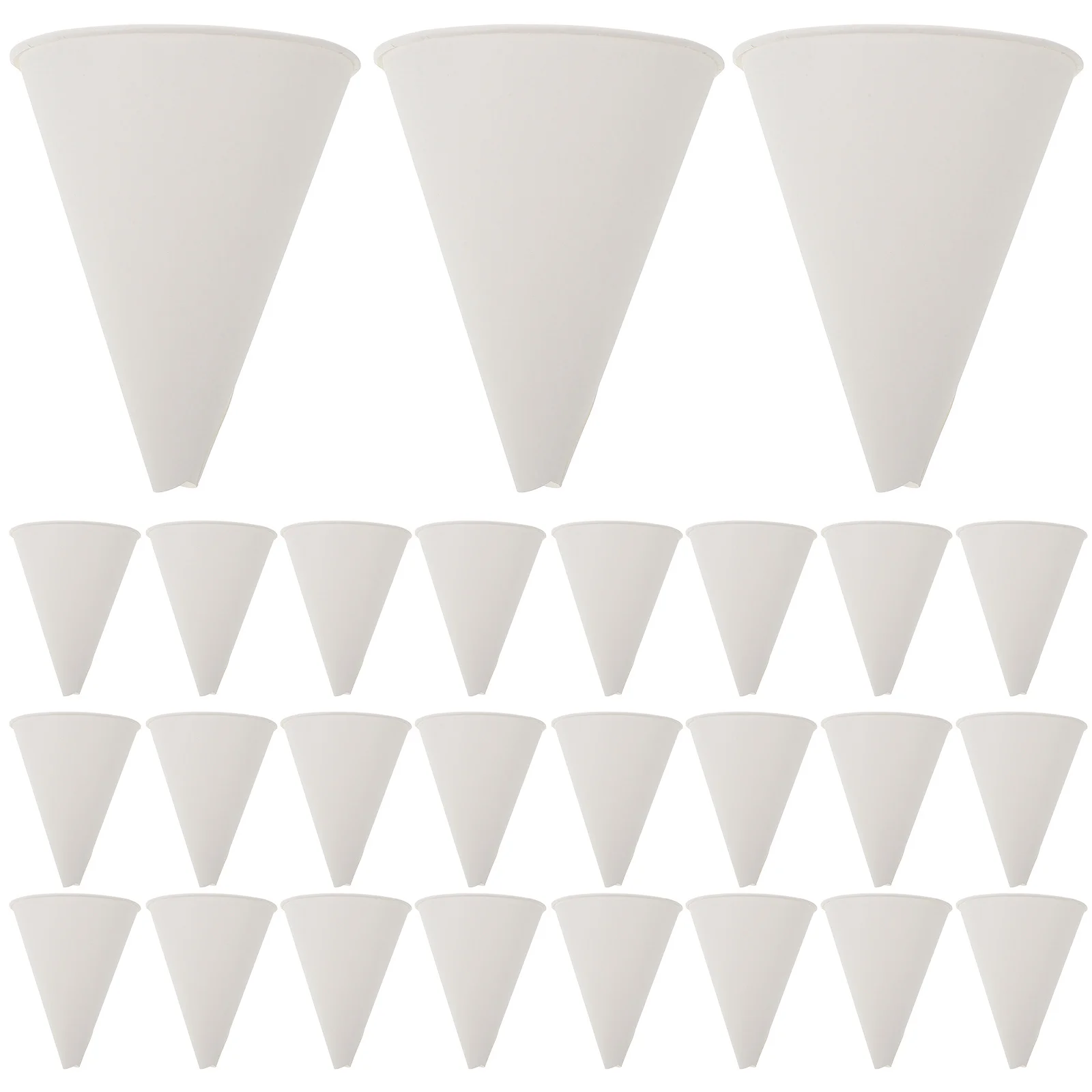 

60Pcs Car Oil Change Funnels Paper Cone Funnel for Gas Durable Design Large Capacity Paper Funnels for Motor Oil