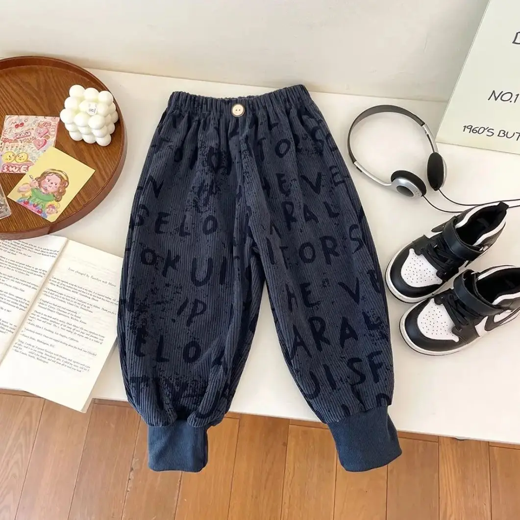 

Girls Pants Long Trousers Cotton 2024 Cheap Spring Autumn Teenagers Baby's Kids Pants Outdoor Teenagers Children's Clothing