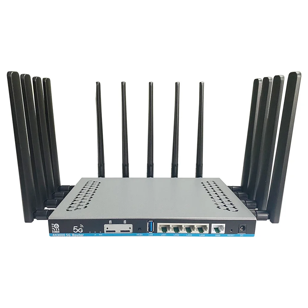 3000 Mbit/s Wireless Speed Openwrt V21 Dual M.2 Slots Mobiler WLAN-Router 5 g Dual-SIM-Karte WLAN-Router