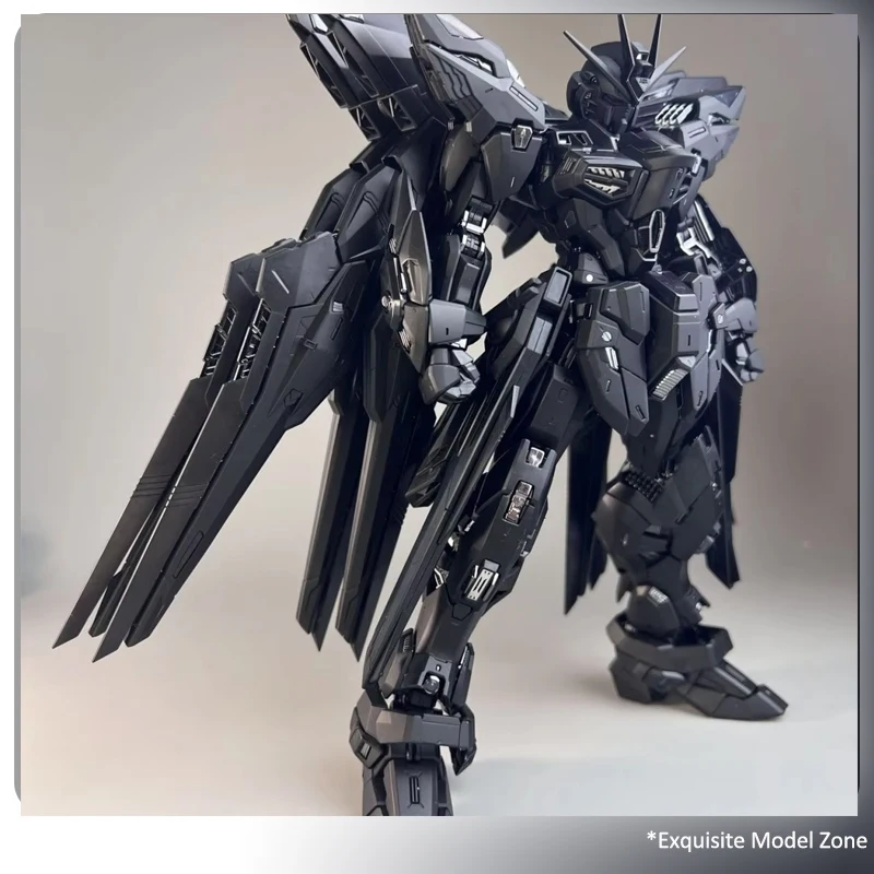 

In Stock PIANXIN Model MG 1/100 MGEX Strike Freedom Assembly Model Kit Midnight Coating Action Figure Plastic Model Toys Gifts
