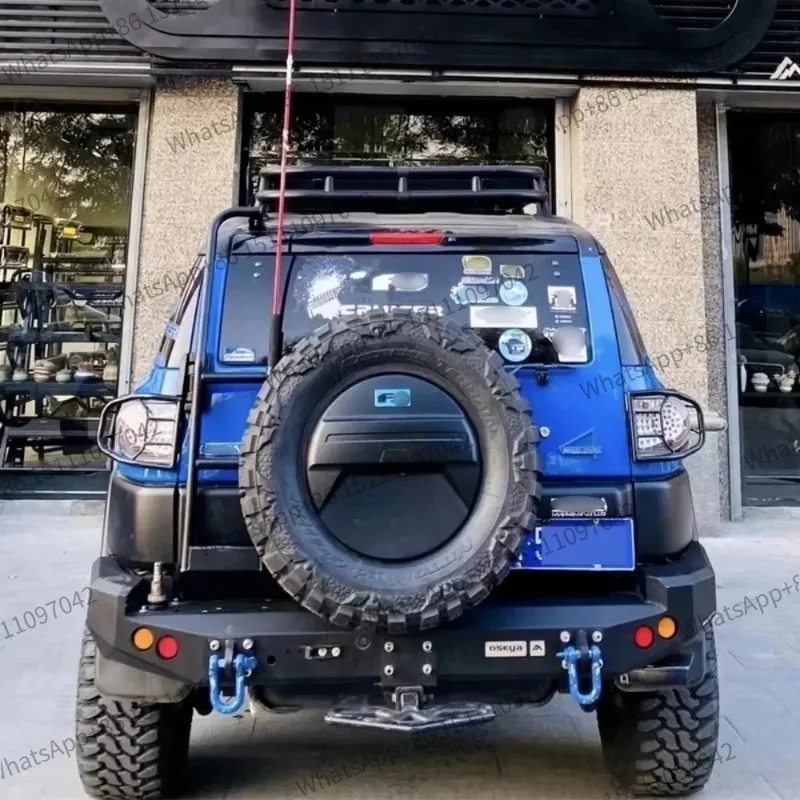 High Quality Durable Rear Door Climbing Ladder Top Climbing FJ Cruiser Exterior Accessories Off-Road Ramps Ladders