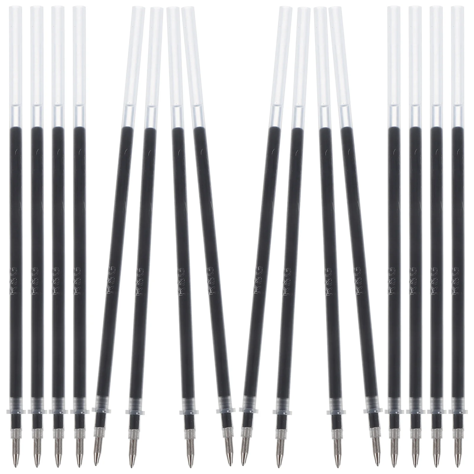 

24Pcs Black Gel Pen Refills Fine Tip Smooth Writing Quick Dry Ink for Office School Home Supplies Student Pen Refills