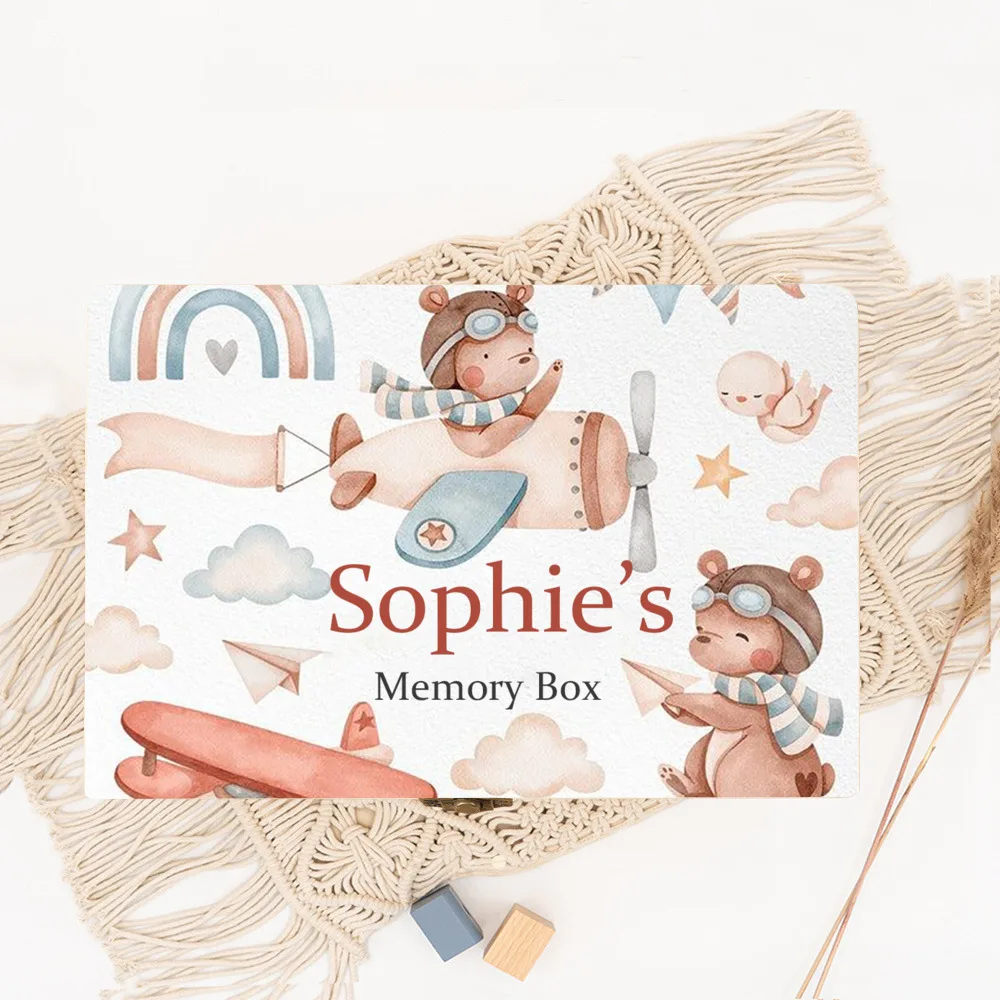 Personalized Baby Gift Keepsake Box