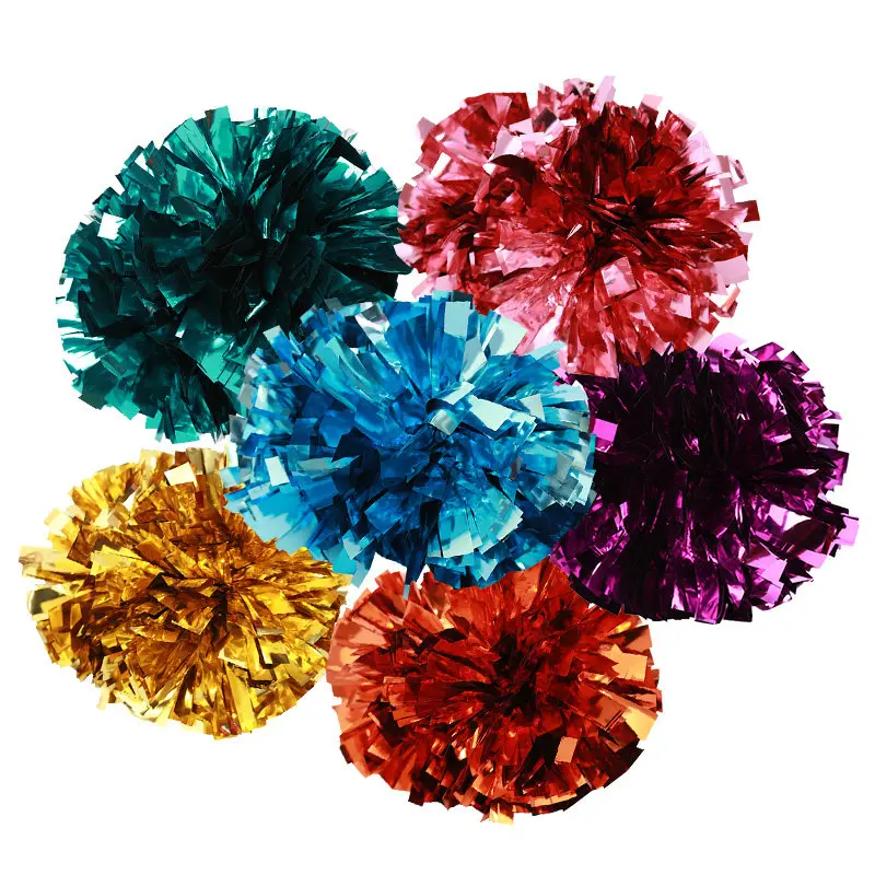 Profesjonalne rekwizyty dla cheerleaderek - kwiatowe kulki, metalowe, ekologiczne, do występów, kwiaty do rozpinania, piłka do ręki.