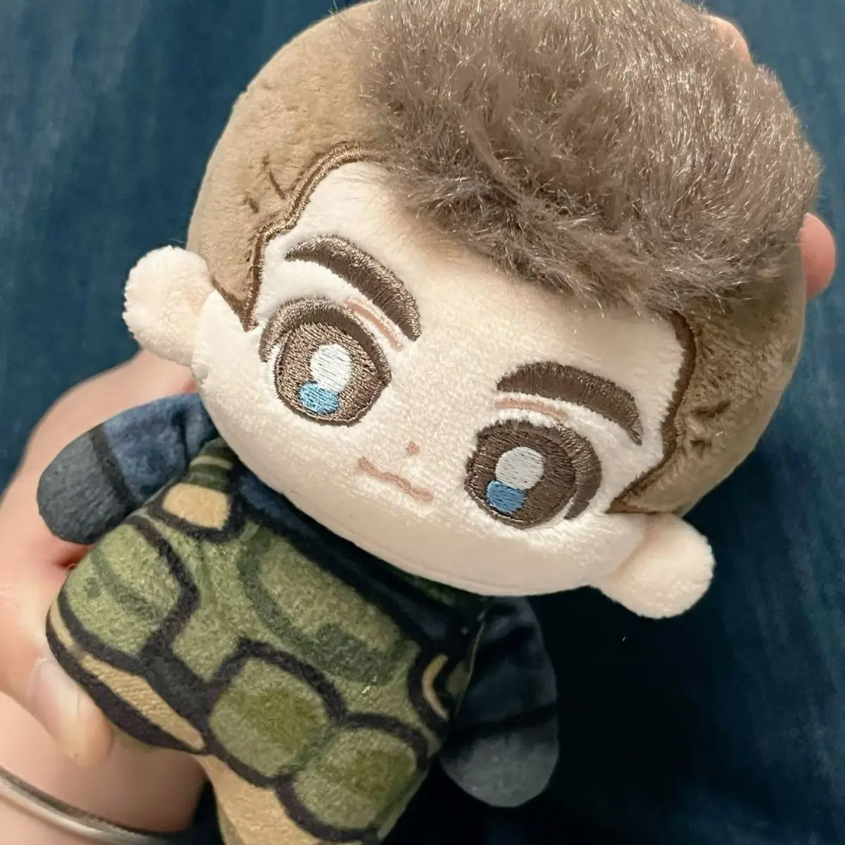 

10CM Anime Call of Duty John Soap Mactavish Cosplay Cute Plush Pendant Keychain Plushie Knapsack Ornament Christmas Gifts