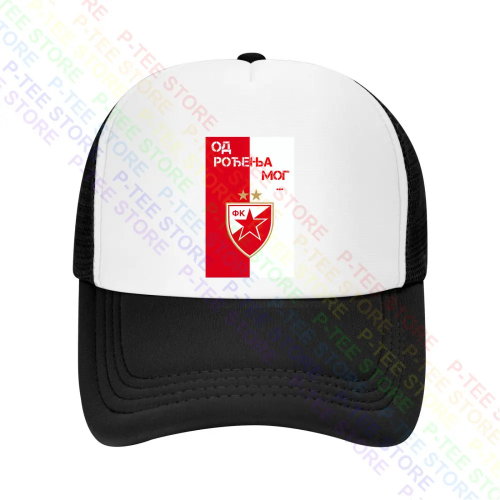 Maglia Meme Fan Stella Rossa Belgrado Serbia Crvena Zvezda Baseball Cap Snapback Caps Knitted Bucket Hat