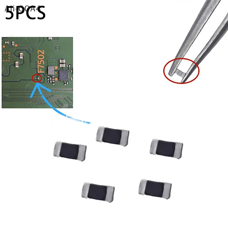 

5 PCS For 5 PS5 Motherboard F7001 F7002 F7003 -OR- Fuse Fix Small Component Fuses Repair Part