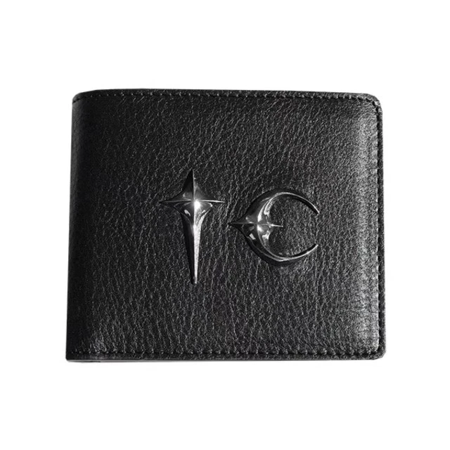 2024 Thug Club Rock Wallet Metal Logo Leather Bag Portable Wallet BB41 -  AliExpress